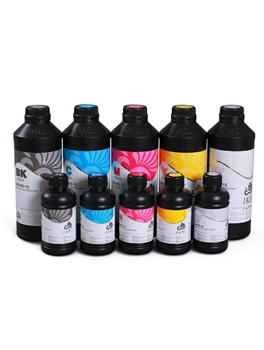 Premium CMYK White UV DTF Ink